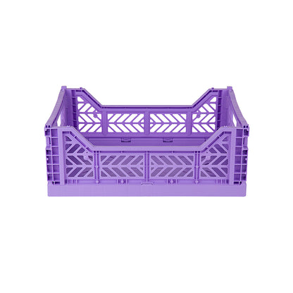 Aykasa Midi Foldable Crate, Taro Milk Tea