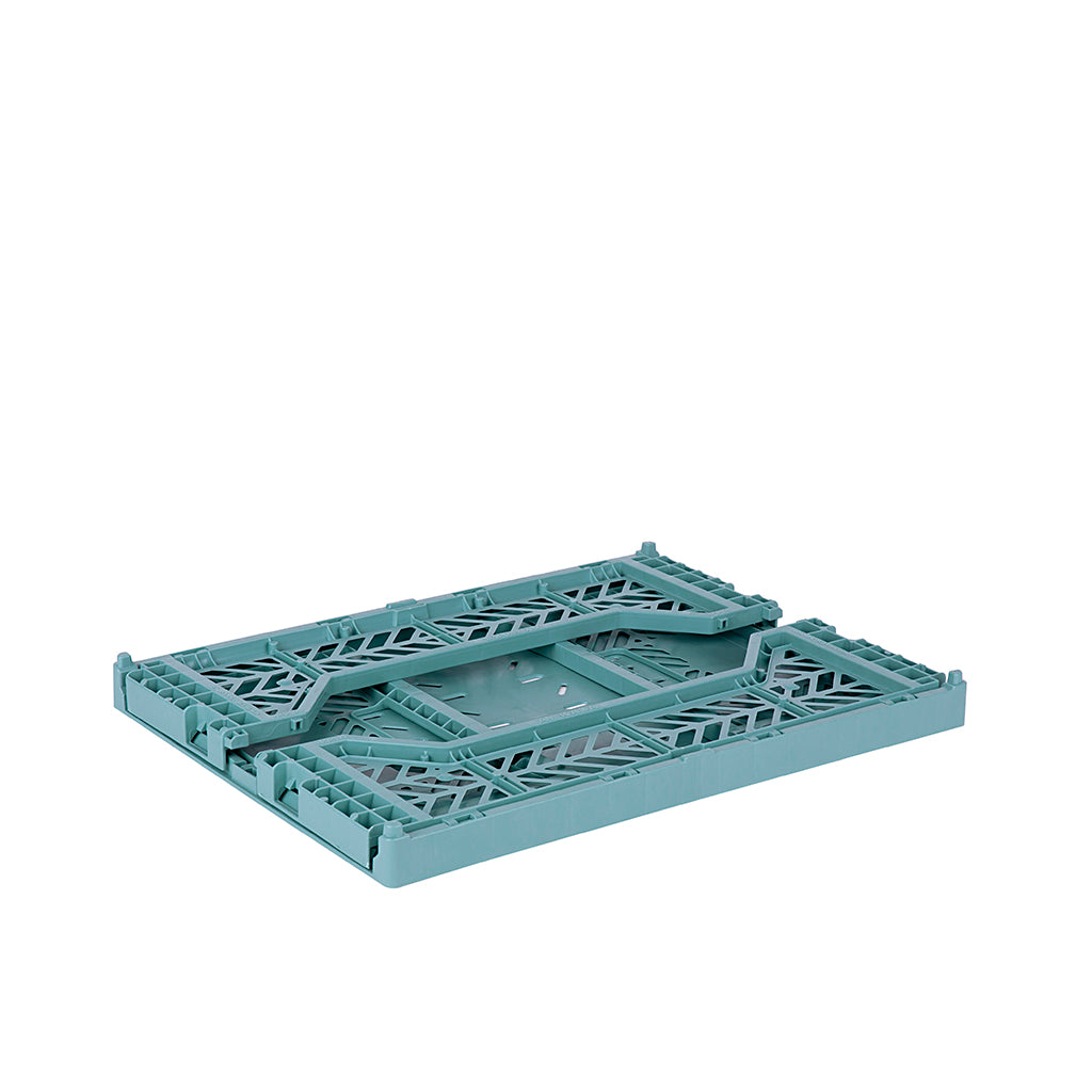 Aykasa Midi Folding Crate, Teal