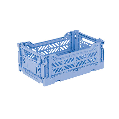 Aykasa Mini Folding Crate, Baby Blue