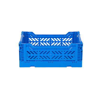 Aykasa Mini Foldable Crate, Blue