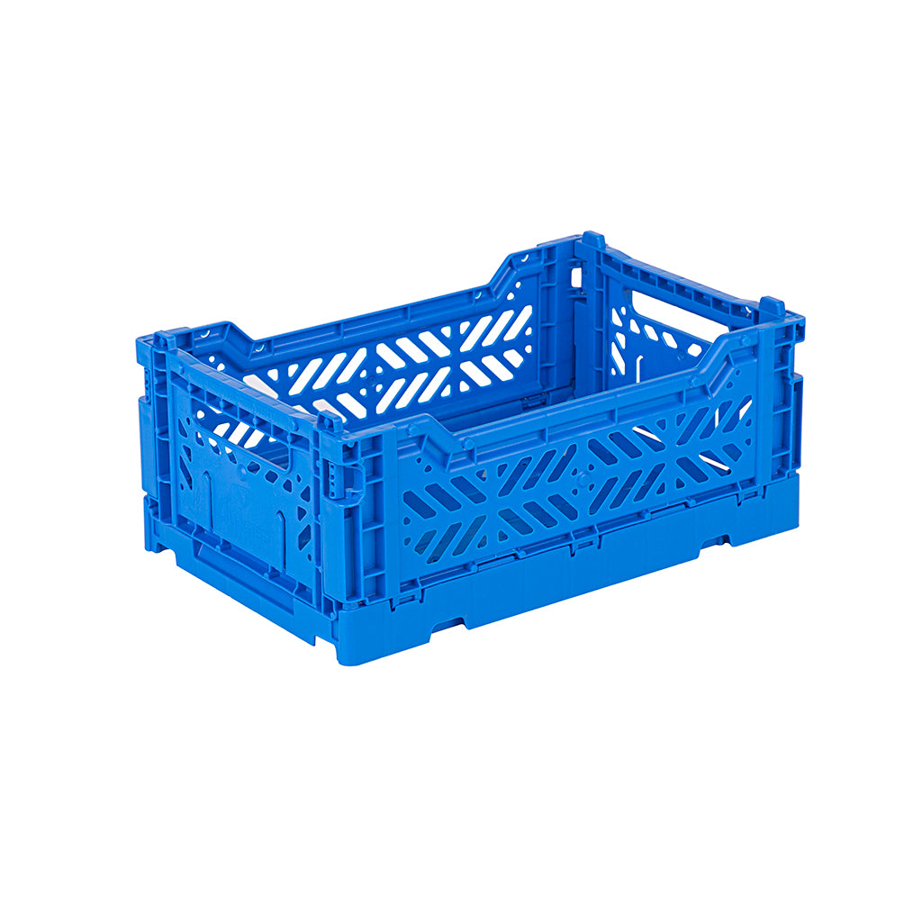 Aykasa Mini Foldable Crate, Blue