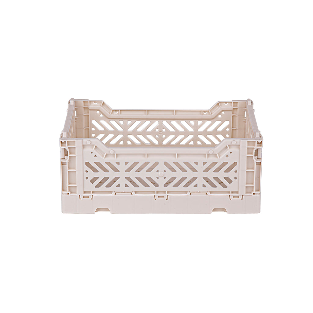 Aykasa Mini Folding Crate, Coconut Milk