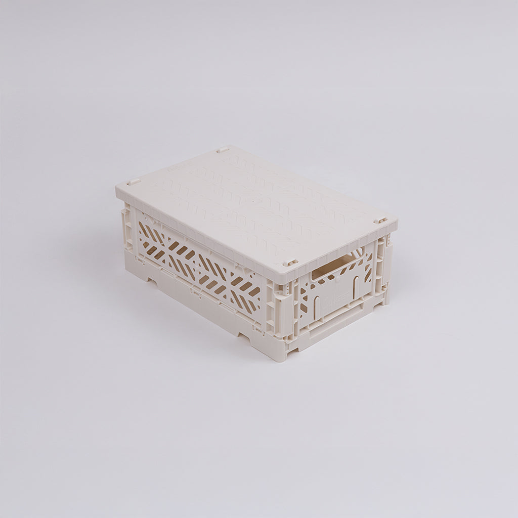 Aykasa Lid for Mini Folding Crate, Coconut Milk