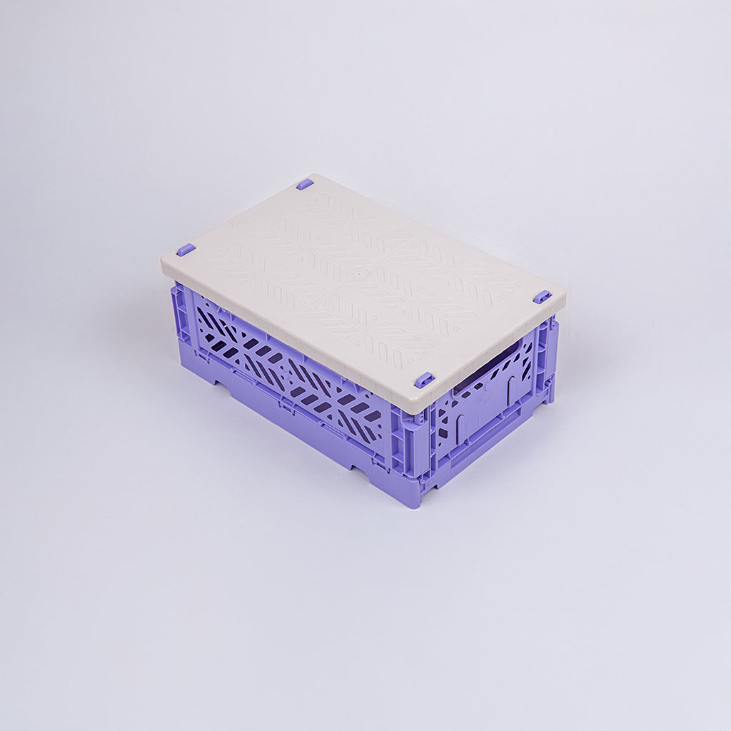 Aykasa Lid for Mini Folding Crate, Coconut Milk