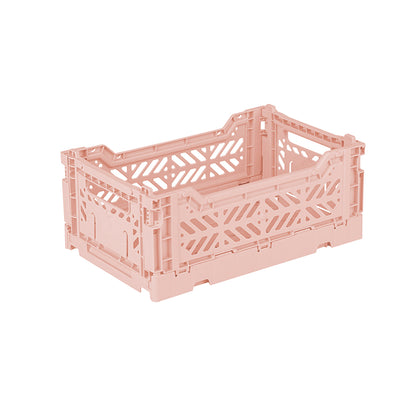 Aykasa Mini Folding Crate, Milk Tea