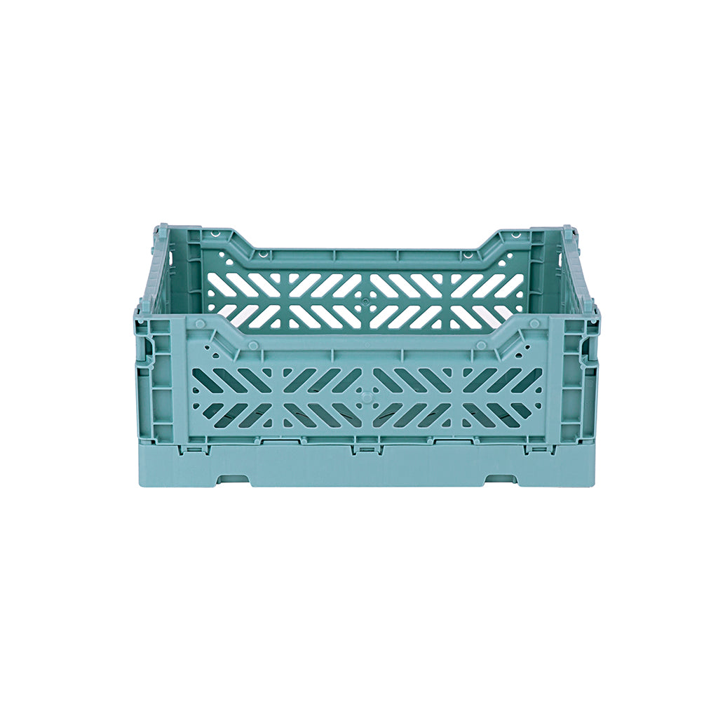 Aykasa Mini Folding Crate, Teal