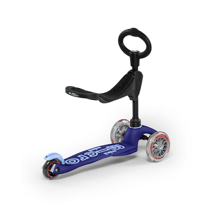Micro Mini 3-in-1 Deluxe Scooter - Blue