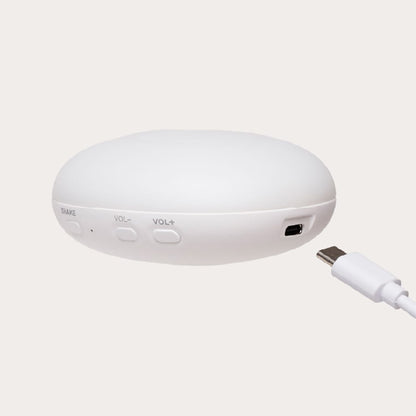 Moonie 2.0, Organic Humming Bear with Pink Noise and Lamp - Sand