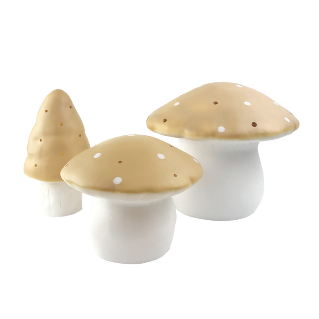 Mushroom Lamp, Large Toadstool - Mocha
