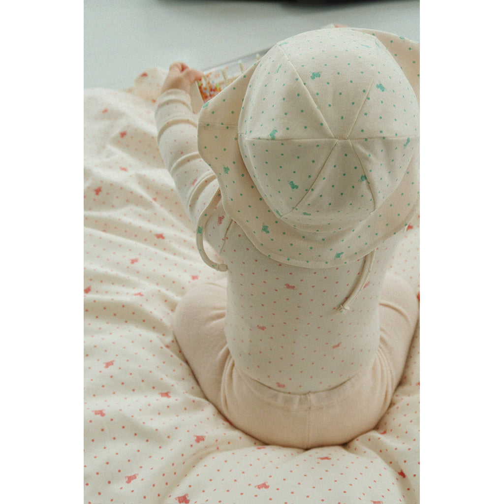Fanga Fontana Fio Sun Hat, Lago Verde - Size 0-9 Months
