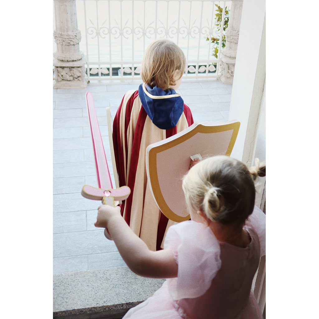 Konges Sløjd Knight Set with Sword and Shield, Midnight Navy