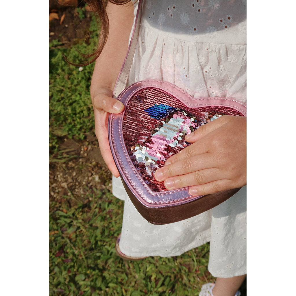 Konges Sløjd Tut Shoulder Bag for Kids, Rose