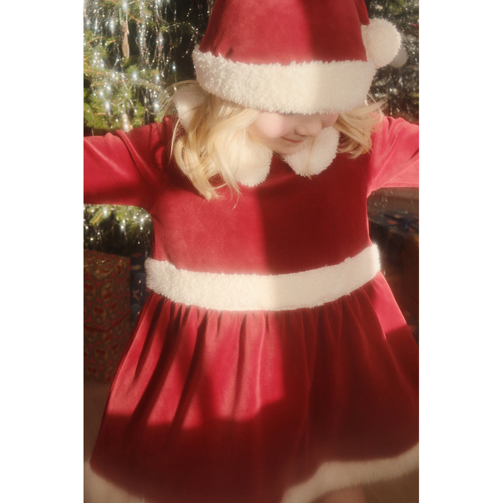Konges Sløjd Costume, Dahlia Christmas Dress - Size 9 months to 6 years