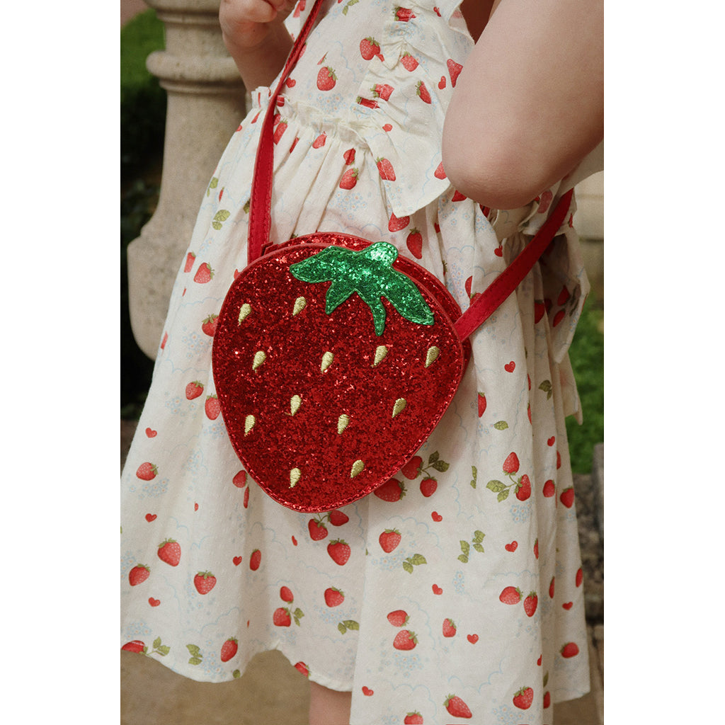 Konges Sløjd Tut Strawberry Crossbody Bag for Kids