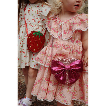 Konges Sløjd Tut Shoulder Bag for Kids, Sangria