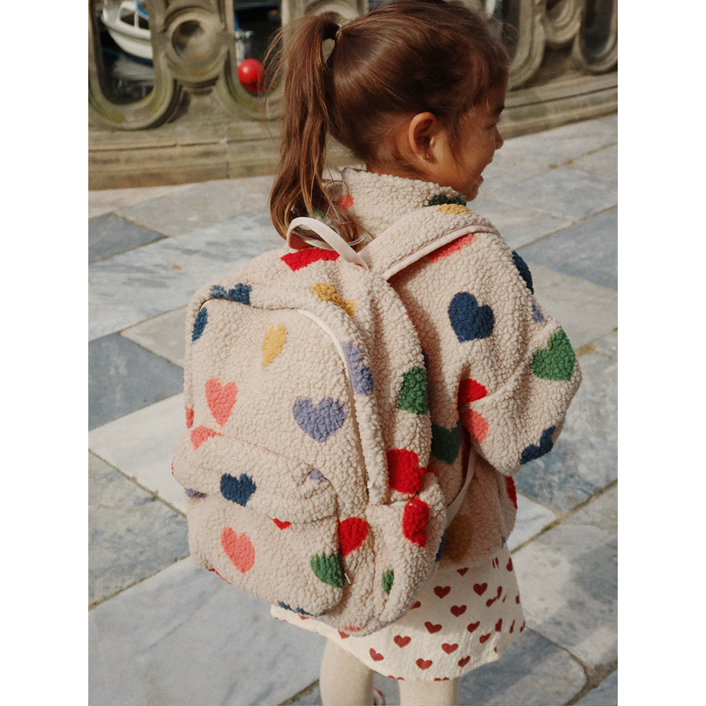Konges Sløjd Jody Teddy Backpack, Bon Coeur Coloré