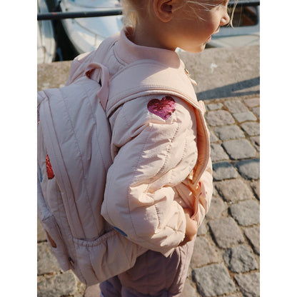 Konges Sløjd Juno Midi Backpack with Sequin Designs, Cameo Rose