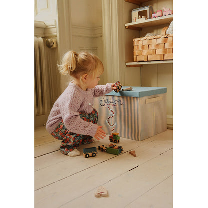 Konges Sløjd, Fabric Storage Box, Large - Sailor