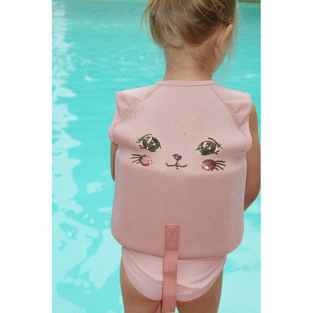 Konges Sløjd Kitty Swim Vest, Powder Pink