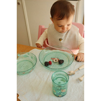 Konges Sløjd Cutlery Set in Stainless Steel, 8 pcs. – Creme-Onyx