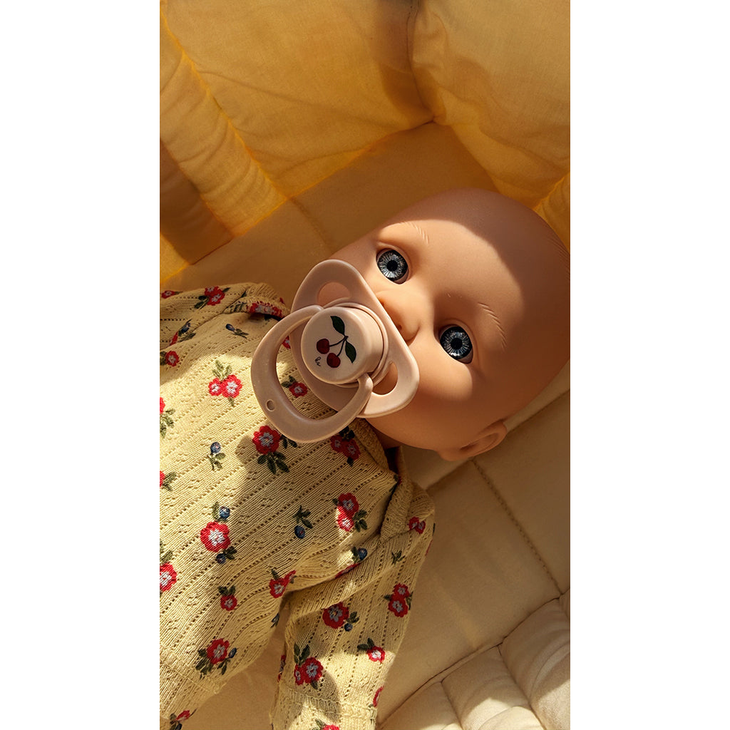Konges Sløjd 2-Pack Doll Pacifiers, Cherry/Lemon