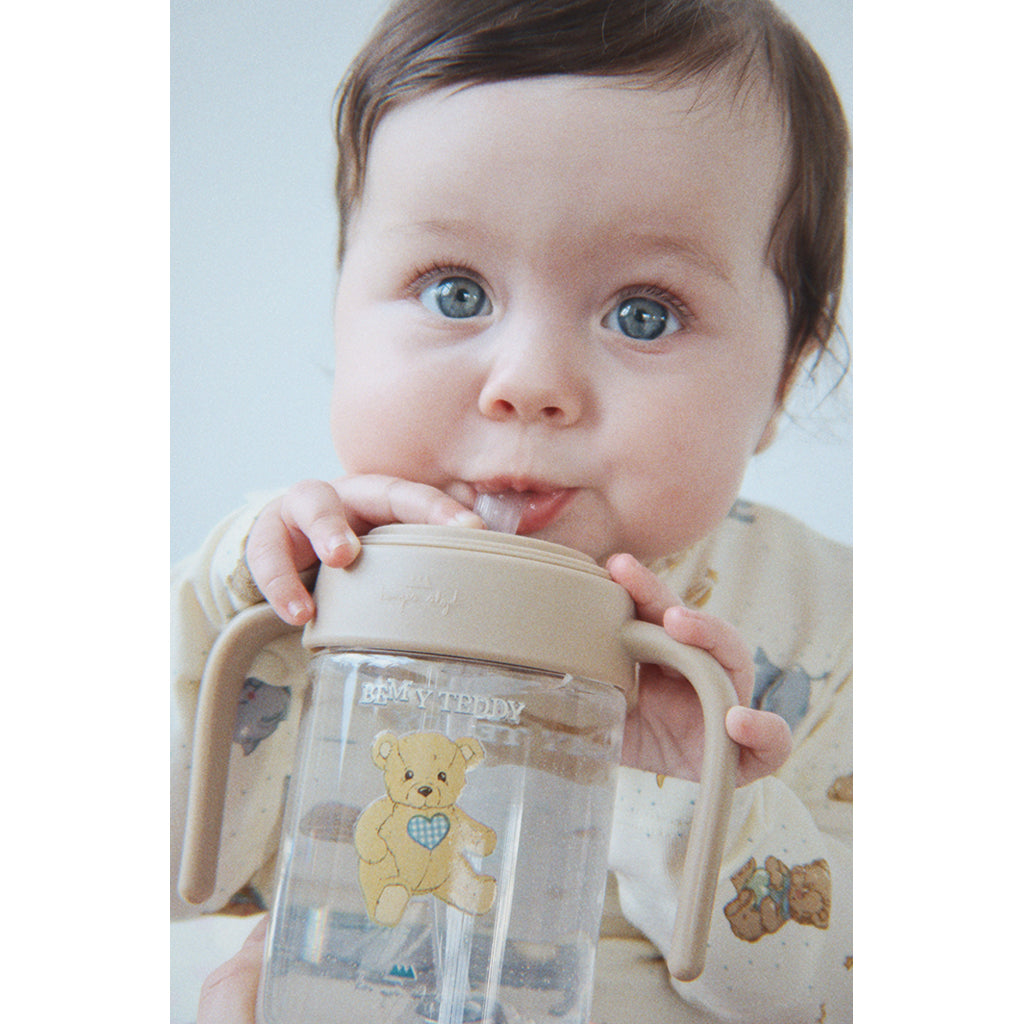 Konges Sløjd Drinking Bottle with Handle, Teddy