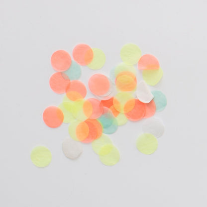 Meri Meri Love Confetti, Toot Sweet - Neon Party