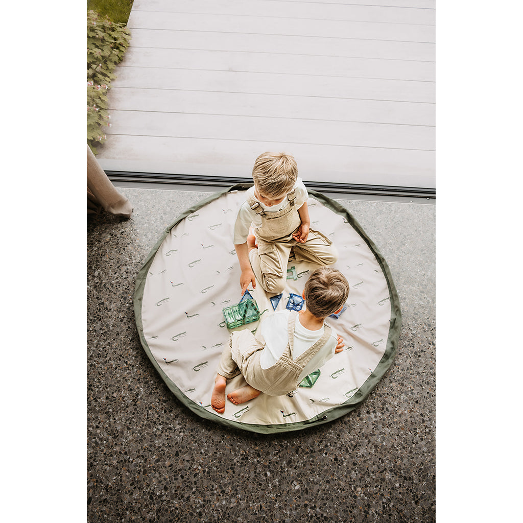 Play&amp;Go 2-in-1 Rug, Crocodile