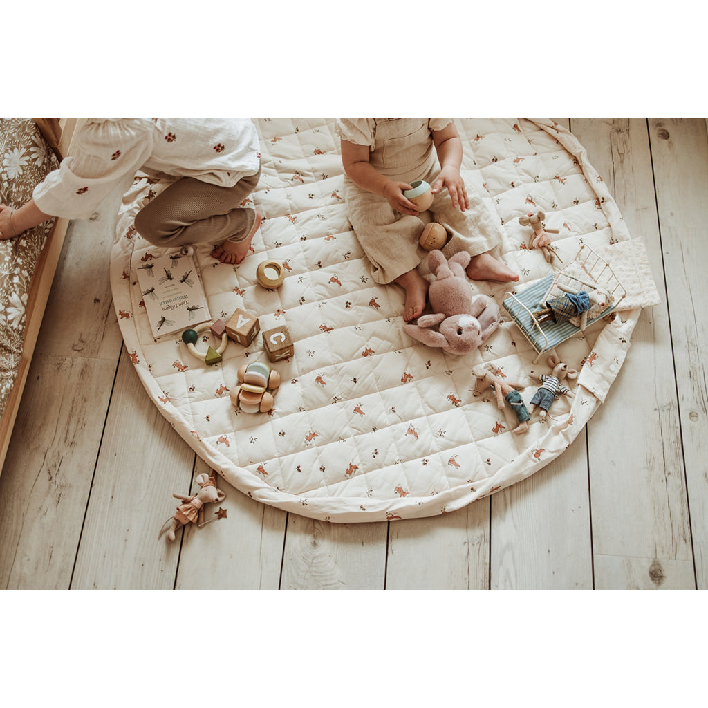 Play&amp;Go 2-in-1 Mat, Organic - Rabbit