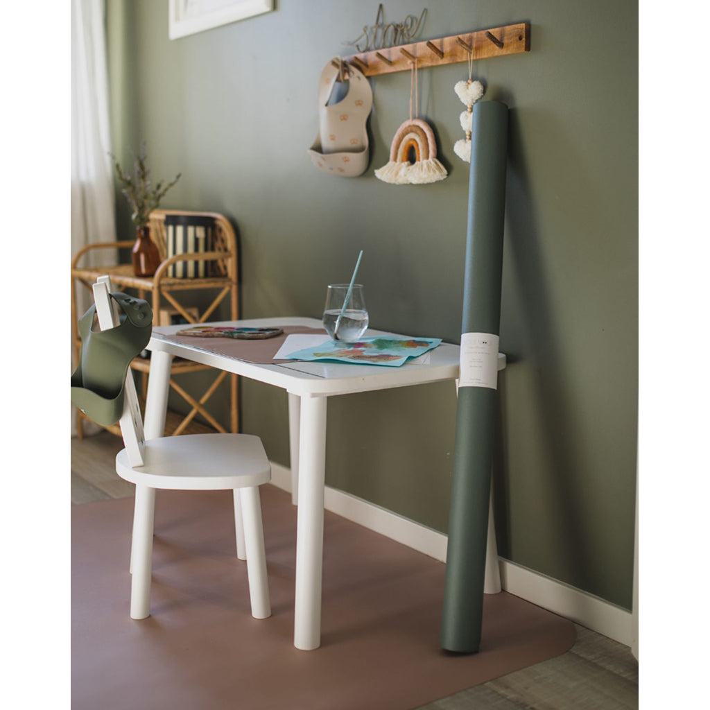 Noui Noui Floor Mat, Chair Mat - Old Rose