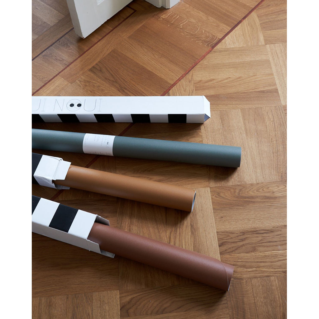 Noui Noui Floor Mat and Chair Protector - Olive Hazel Gray