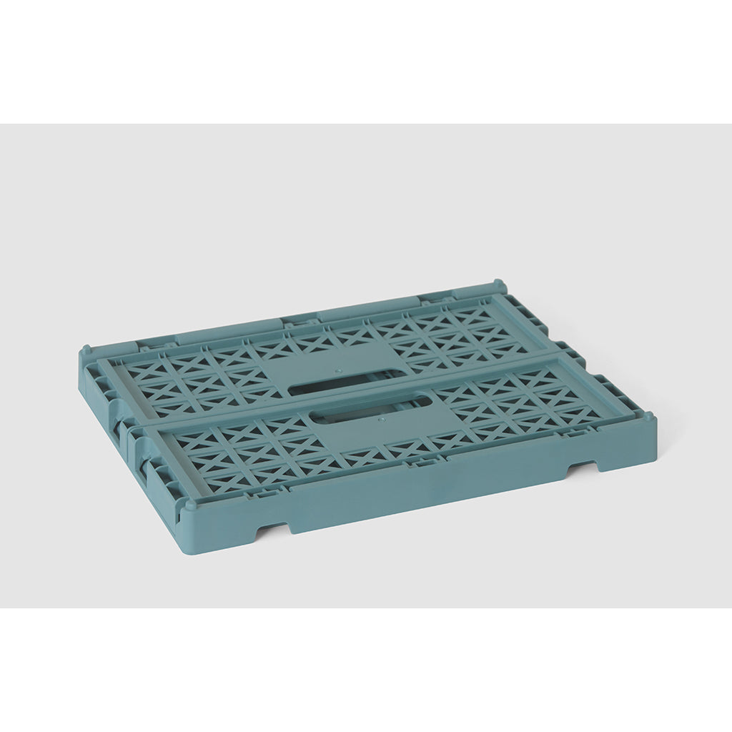 Gergerland Foldable Crate, Size 1 - Ocean Green