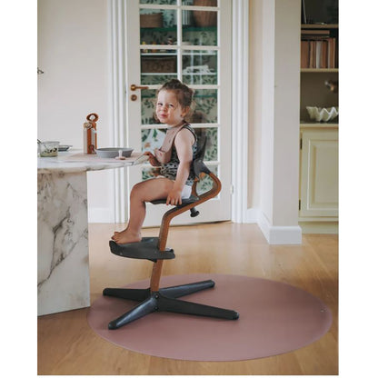 Noui Noui Round Play Mat and Chair Protector - Old Rose