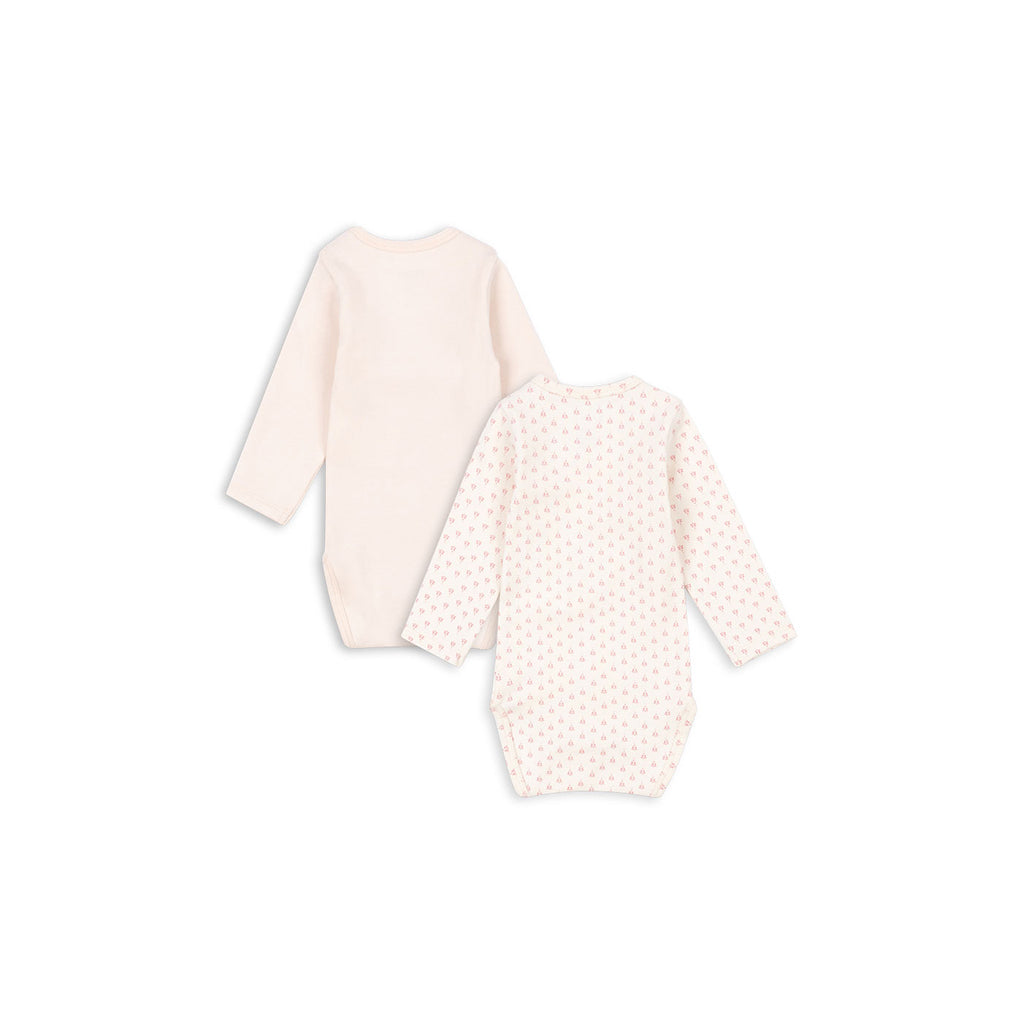 Fanga Fontana Bello Long-Sleeved Bodystocking in Blush Mix – Size 1-9 Months