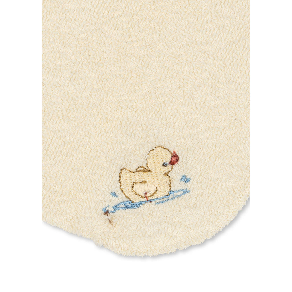 Fanga Fontana Figo Terry Washcloth, GOTS Certified, 6-Pack - Antique White