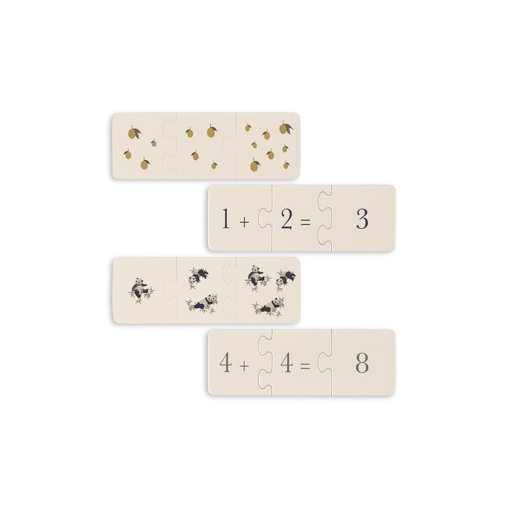 Konges Sløjd Puzzle, Match, 9 Mini Puzzles - 27 Pieces