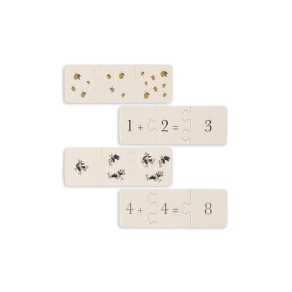 Konges Sløjd Puzzle, Match, 9 Mini Puzzles - 27 Pieces