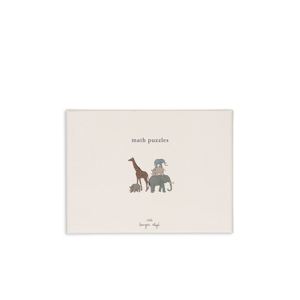 Konges Sløjd Puzzle, Match, 9 Mini Puzzles - 27 Pieces