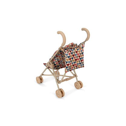 Konges Sløjd Doll Stroller, Coeur Bisous