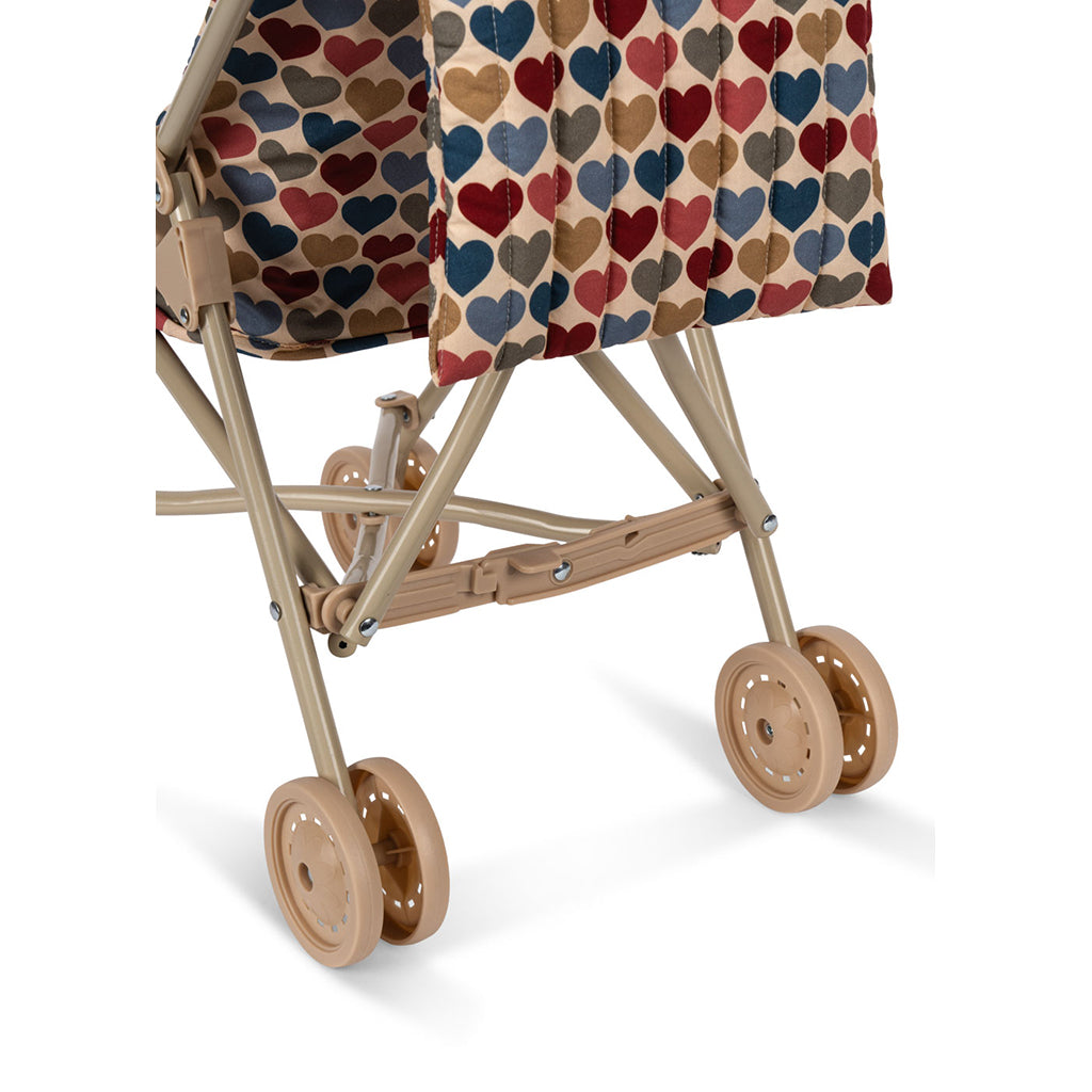 Konges Sløjd Doll Stroller, Coeur Bisous