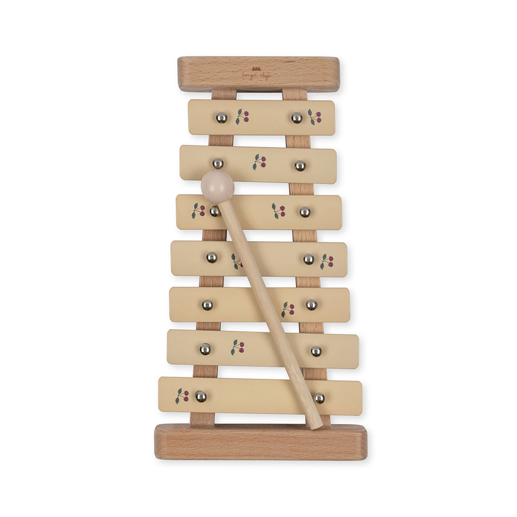 Konges Sløjd Wooden Musical Instrument, Xylophone - Cherry