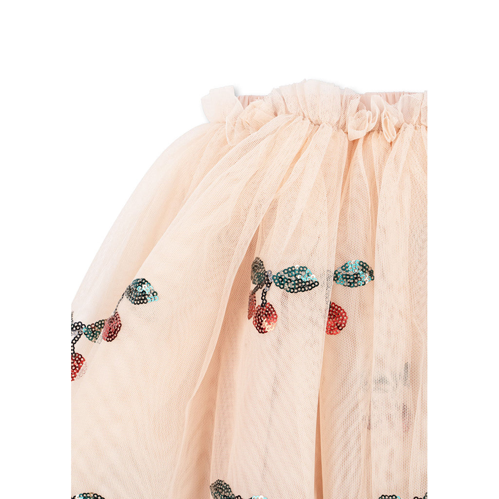 Konges Sløjd Yvonne Skirt, Ma Grande Cerise Sequin – Size 18 Months-6 Years