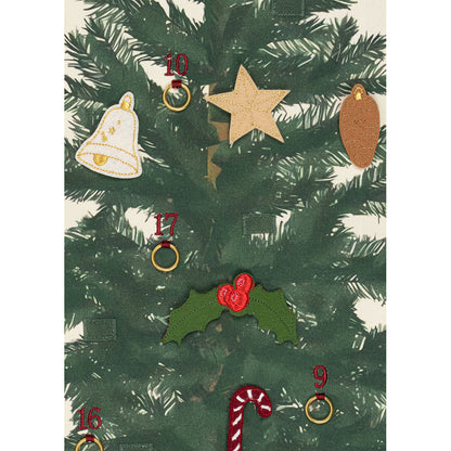 Konges Sløjd Christmas Calendar with 24 Pockets, Seedpeal