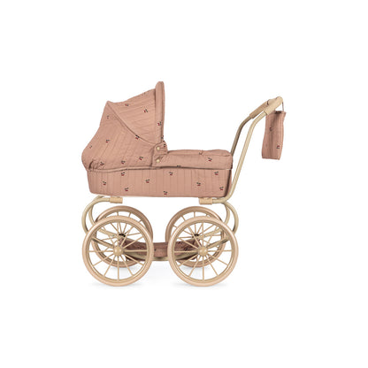 Konges Sløjd Minnie Doll Pram with Bag - Cherry Blush
