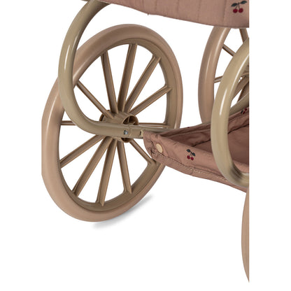 Konges Sløjd Minnie Doll Pram with Bag - Cherry Blush