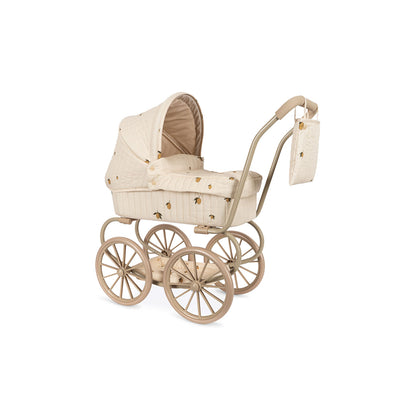 Konges Sløjd Minnie Doll Stroller with Bag - Lemon