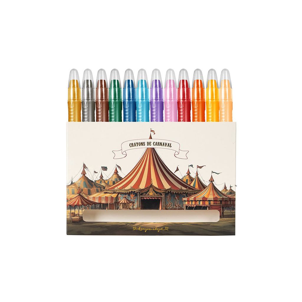 Konges Sløjd Drawing Pad and 10 Gel Crayons