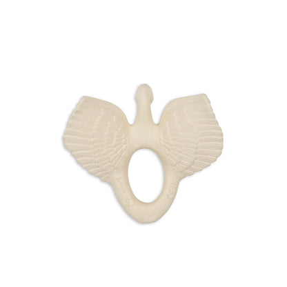 Konges Sløjd Natural Rubber Teething Ring, Swan