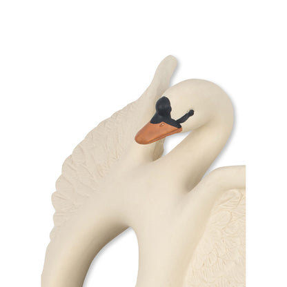 Konges Sløjd Natural Rubber Teething Ring, Swan
