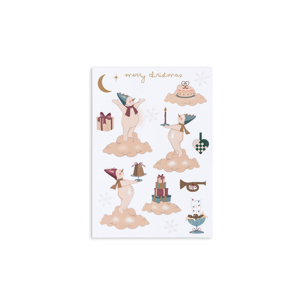 Konges Sløjd Window Decals and Markers, Let it Snow